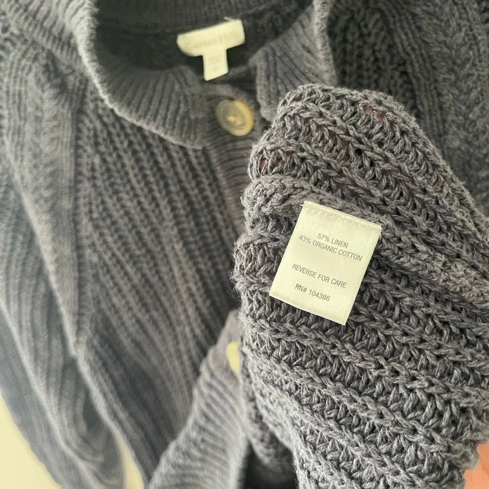 Garnet Hill Women's Cardigan - Picture 5 of 6